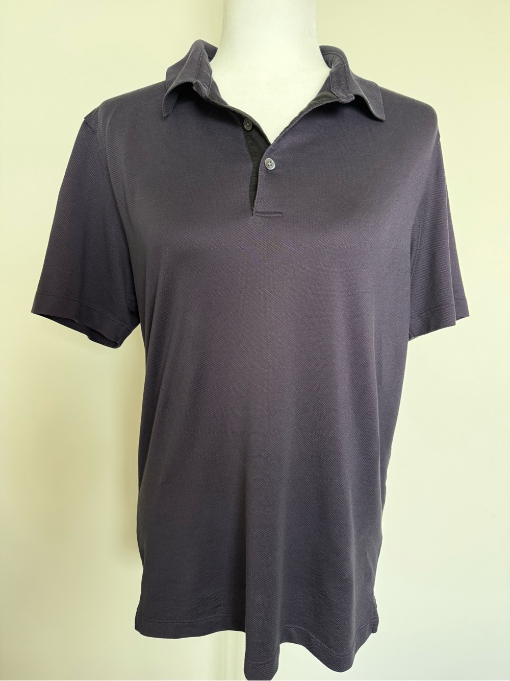 Theory Men’s Button Ton Polo – Size L